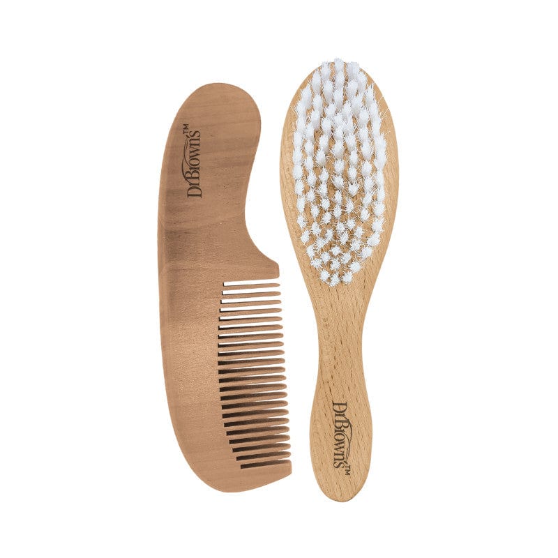 Dr. Brown's Soft & Safe Baby Hair Brush And Comb Set
