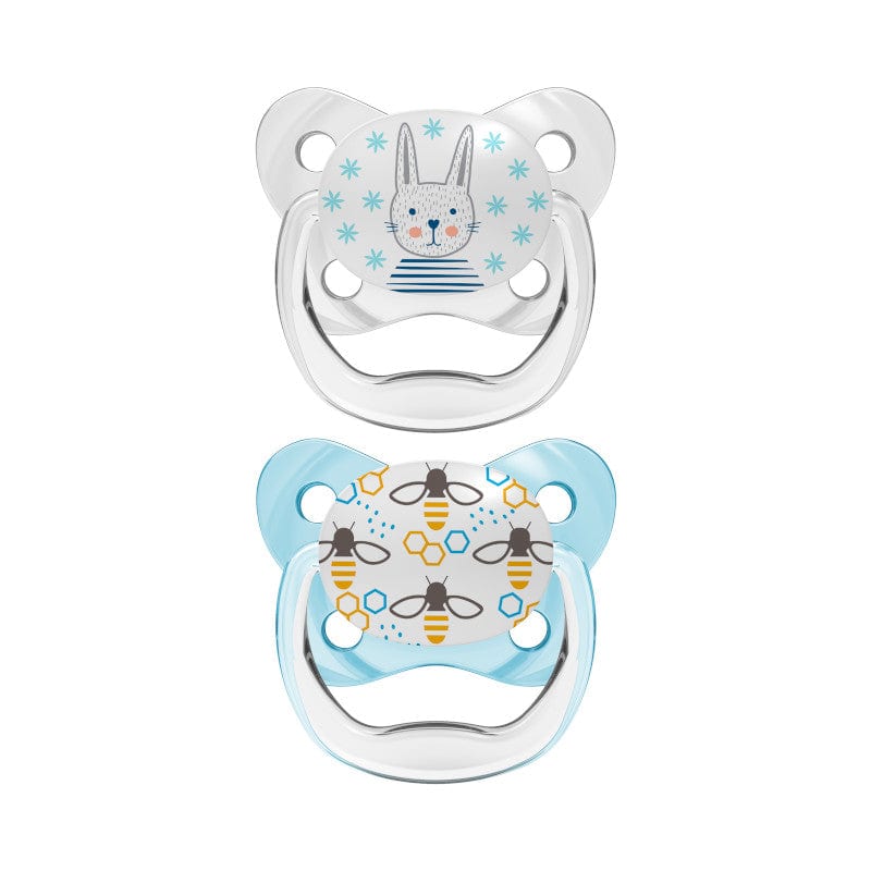 DR. BROWN'S PreVent Contoured Pacifiers, Assorted Stages/Colors, 2-Pack
