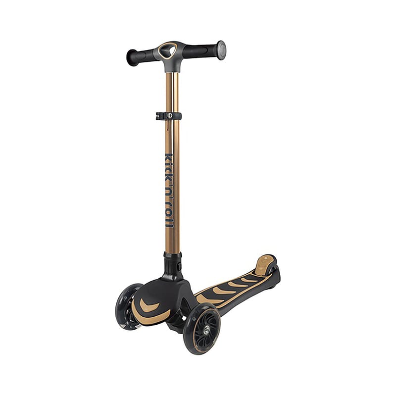 Lucky Baby Kick "N" Roll S6 Foldable Kick Scooter - Gold