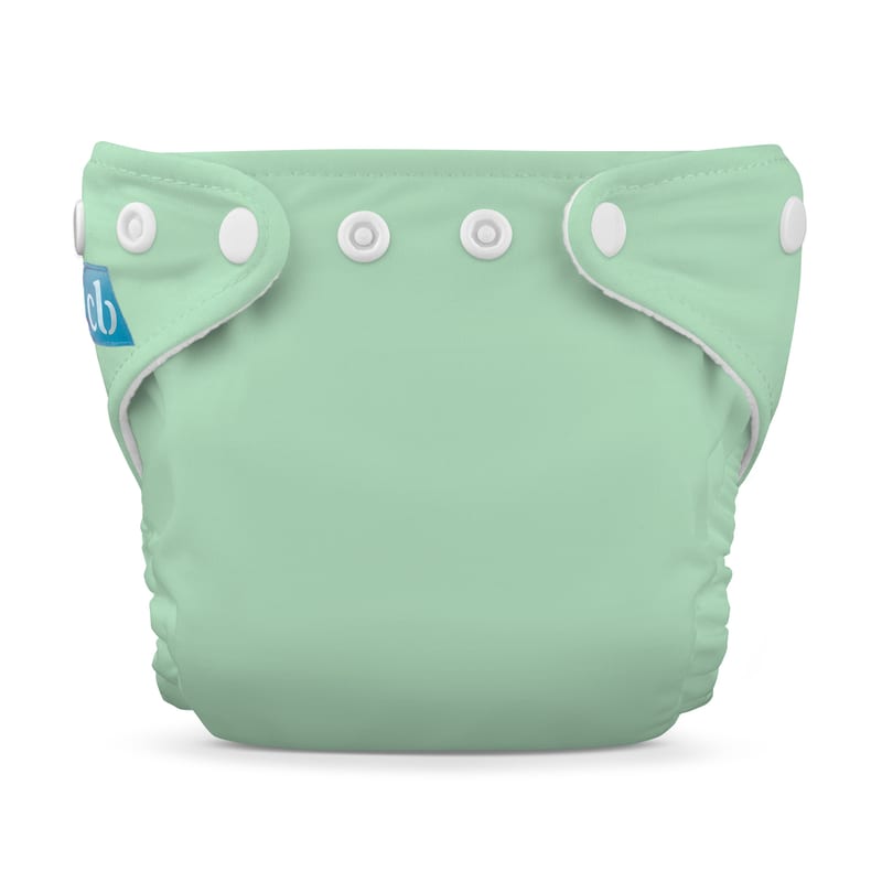 1 Pack - Reusable Cloth Diaper Newborn - Sage