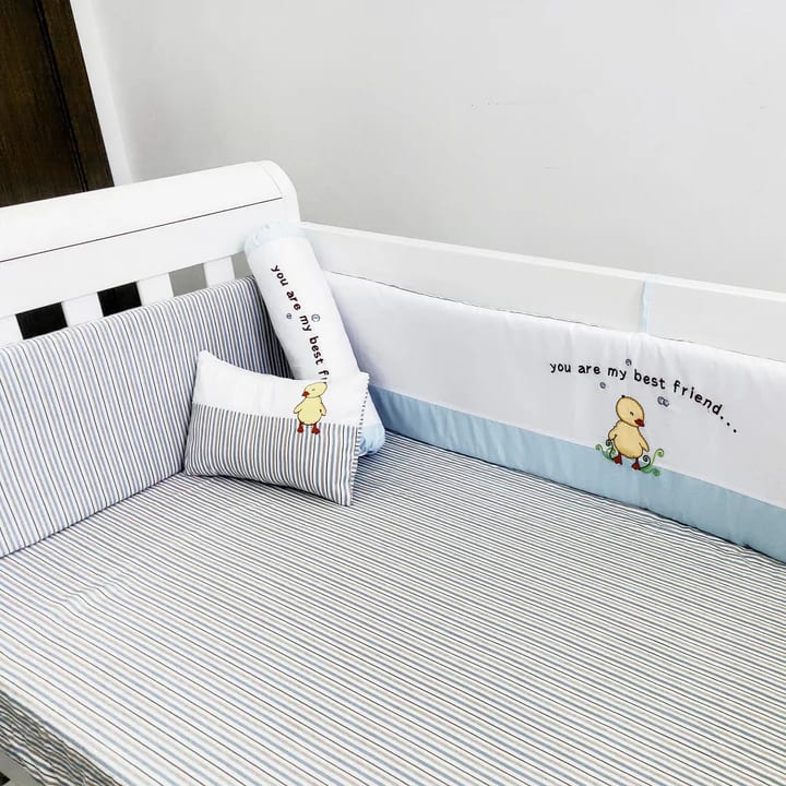 Palette Box 100% Cotton Pillow & Bolster Set, Best Friend Elephant