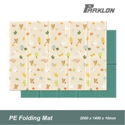 Parklon PE Folding Mat Coco Bear Picnic (NEW)