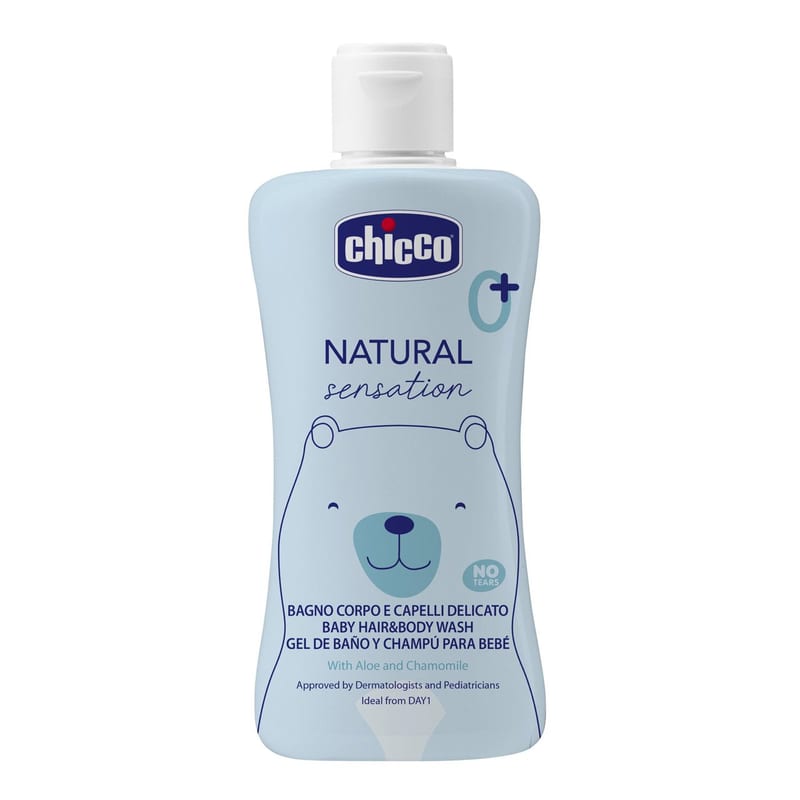 Chicco Natural Sensation Hair & Body Wash 200ml