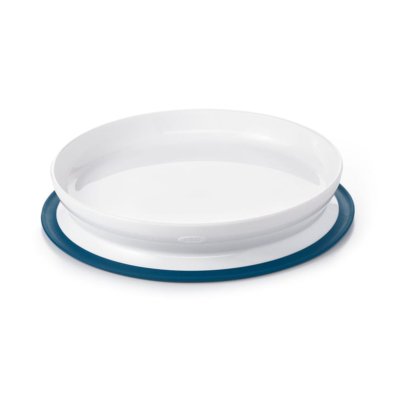 OXO TOT Stick & Stay Suction Plate - Navy