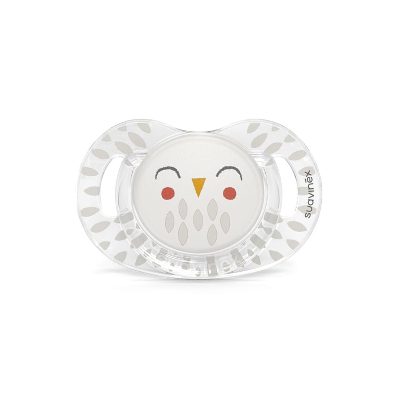 Suavinex Bonhomia Owl SX Pro Soother 18+ Months - Beige