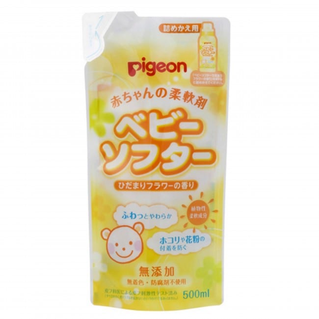 Pigeon Baby Laundry Softener Scented Refill 500ml x2 (Japan)