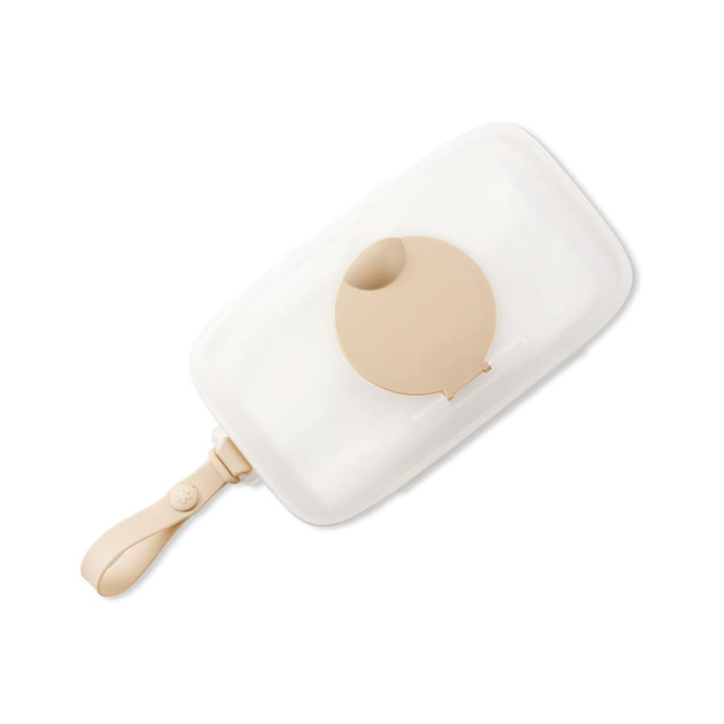 Skip Hop Grab & Go Snug Seal Wipes Case - Oat