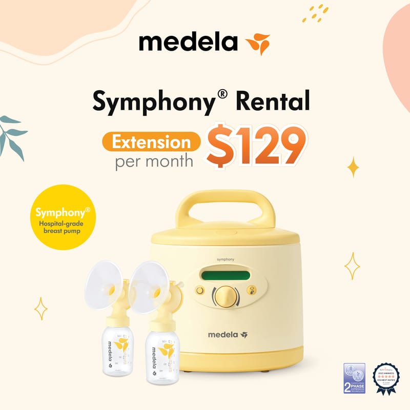 MEDELA Hospital-Grade Symphony Breast Pump - 30 Days Rental Extension