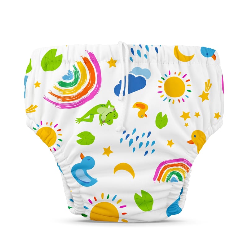 Reusable Swim Diaper Drawstring - Hello Sunshine