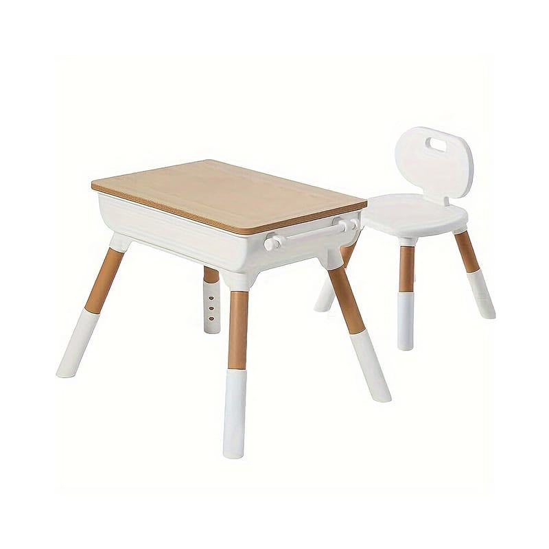 Lucky Baby 100882 Little Kids Table & Chair Set W/Drawing Paper