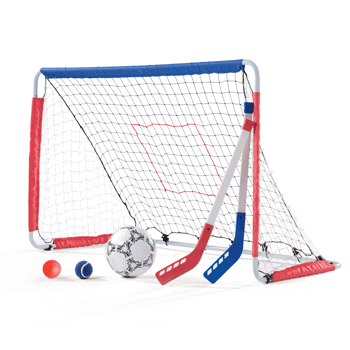 Step2 3-in-1 Pitch Back, Soccer & Hockey Goal