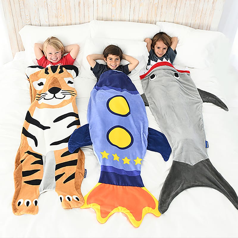 Lucky Baby Blanket Tail Wearable Blankets (4 Design Option)