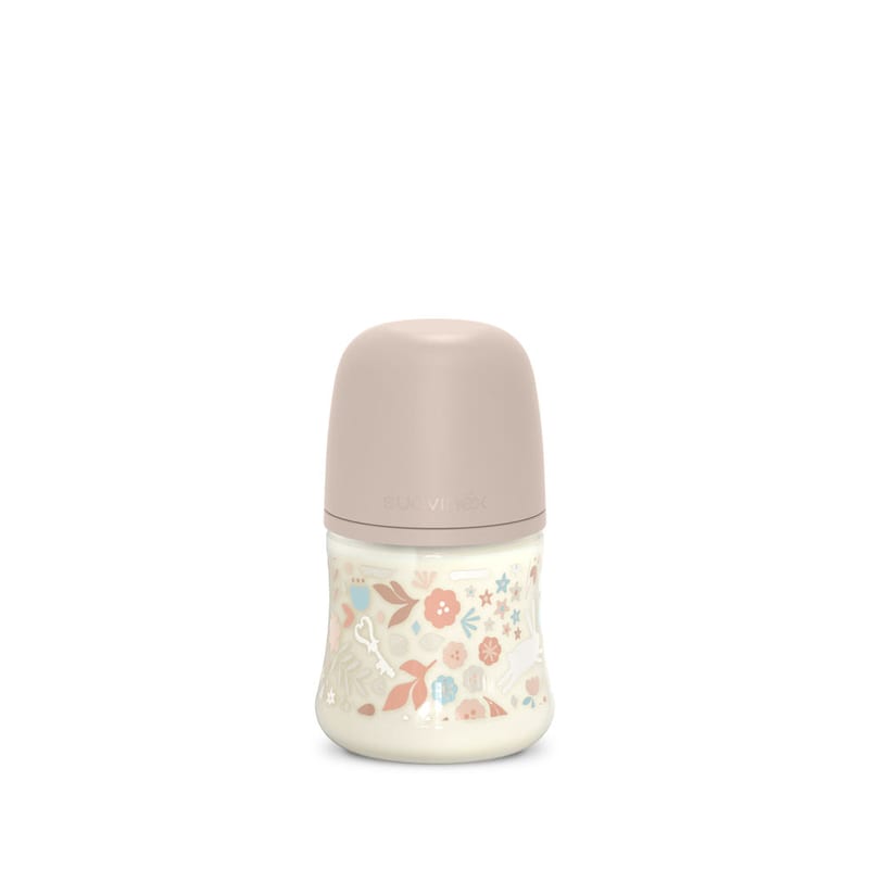 Suavinex Wonderland Baby Bottle SX Pro 150ml Slow Flow 0+ Months - Liberty Pink