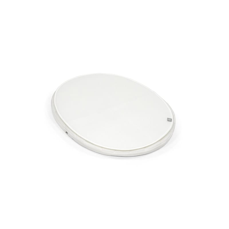 Stokke Sleepi Mini Protection Sheet in white, shown flat