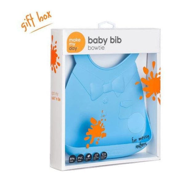 Make My Day Bib - Blue