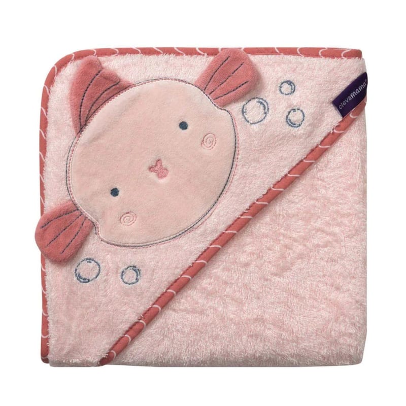Clevamama Bamboo Apron Bath Towel - Assorted Colours