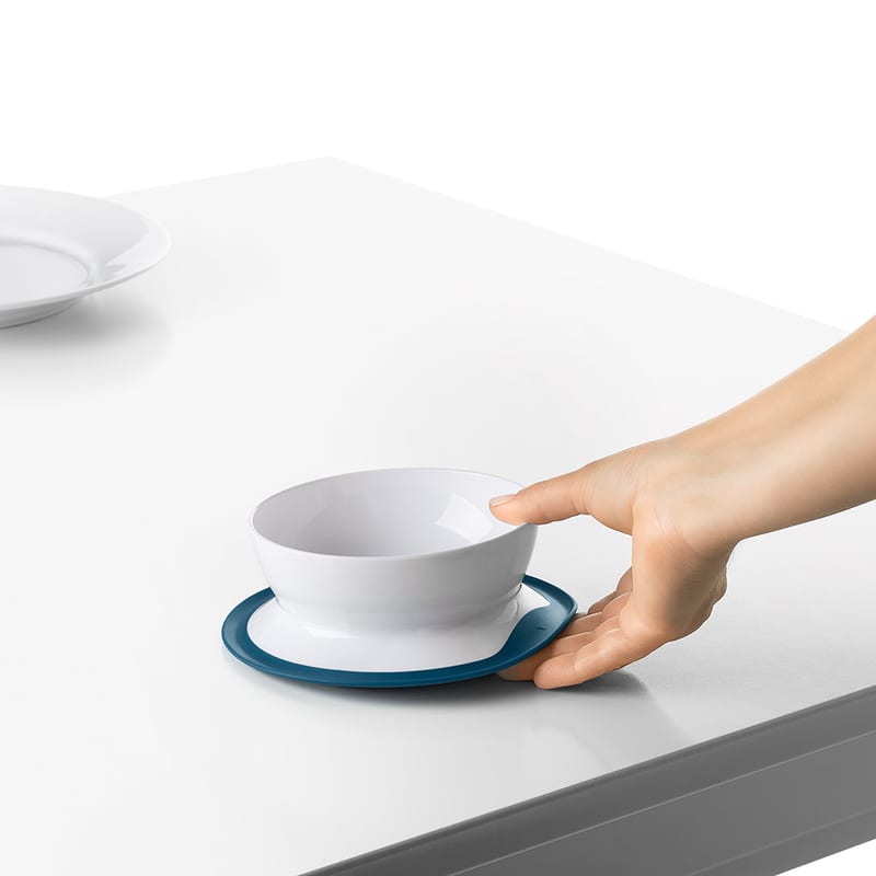 OXO TOT Stick & Stay Suction Bowl - Teal