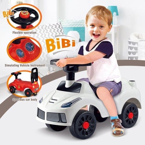 Lucky Baby 510933 Ride-On Push Car - Black Badg (4 Colour Option)
