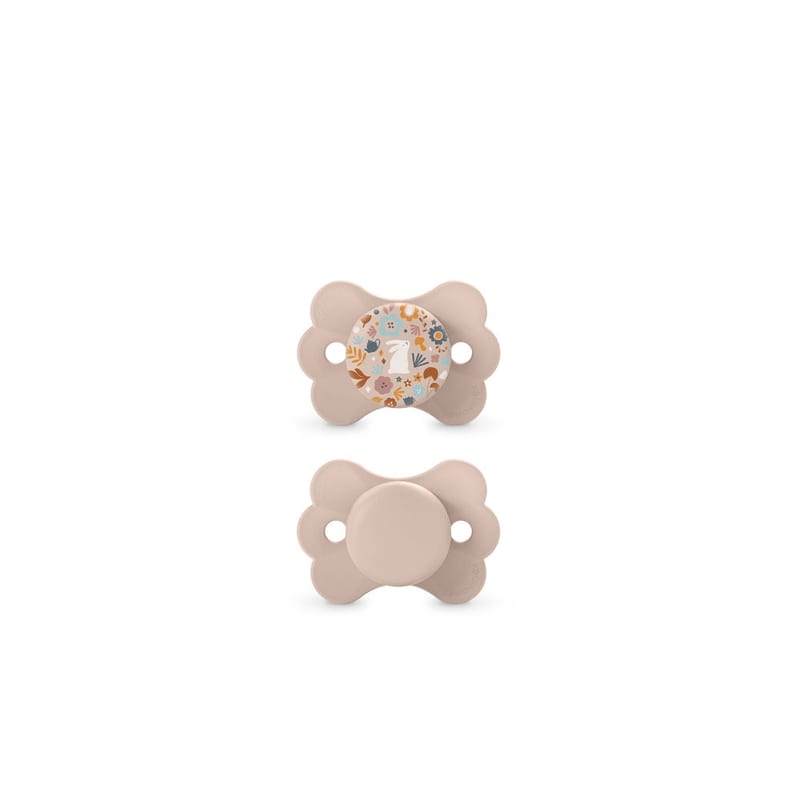 Suavinex Wonderland Butterfly SX Pro Soother 6-18 Months 2 Pack - Liberty Pink