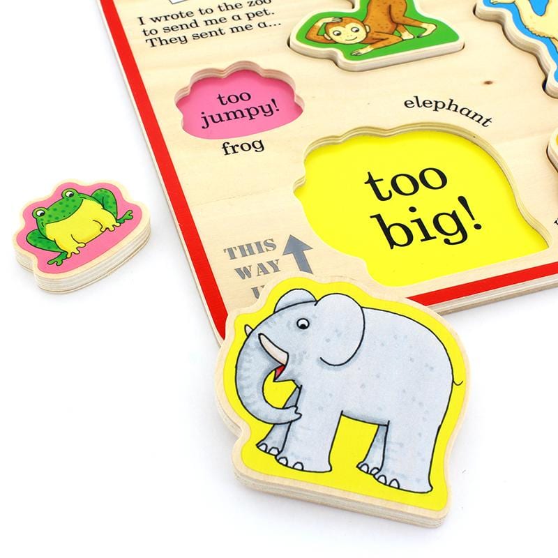 Dear Zoo Puzzle Tray