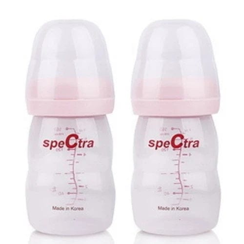 Spectra Wide Neck PP Milk Storage Bottles (Pack of 2)
