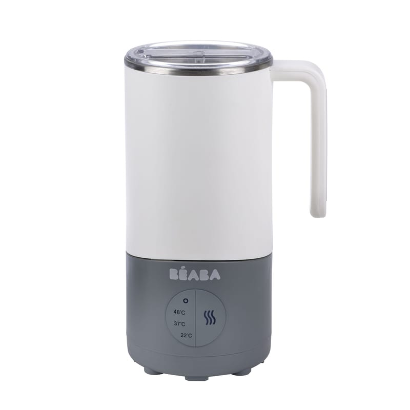 Beaba Milk Prep Bottle &amp; Drinks Preparer - White Grey