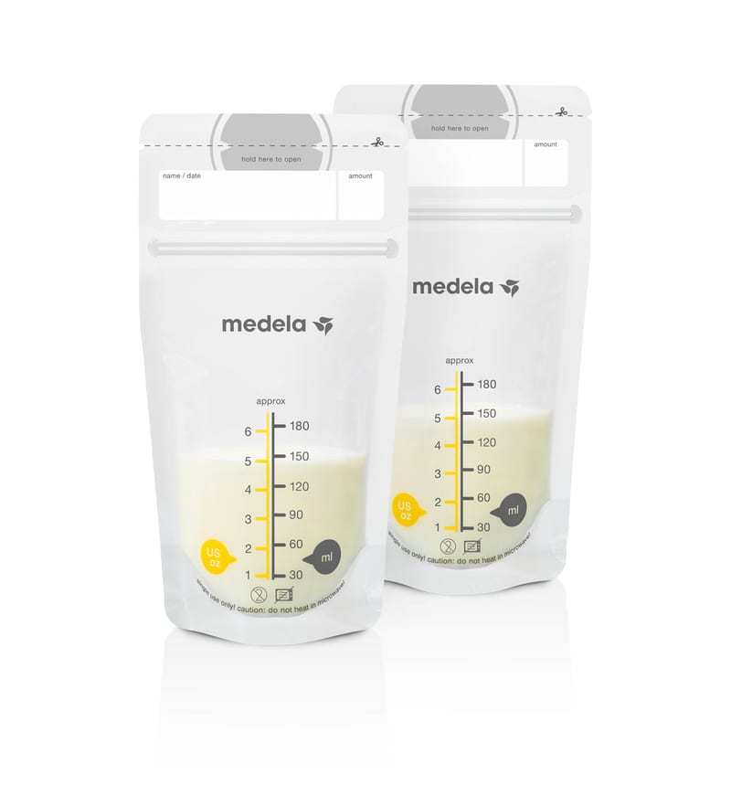MEDELA Breast Milk Storage Bags, 25s-Pack