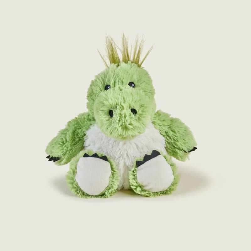 Warmies Soft Toy Green Dinosaur