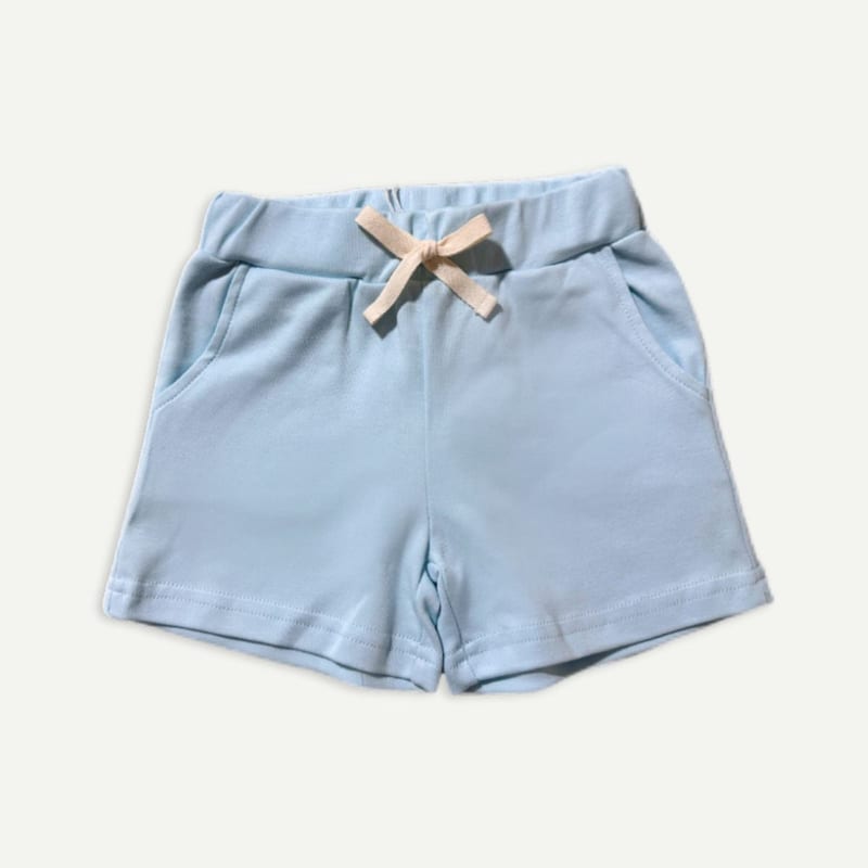 Elly Milley Supima® Cotton / Soleil Shorts - Soft Horizon