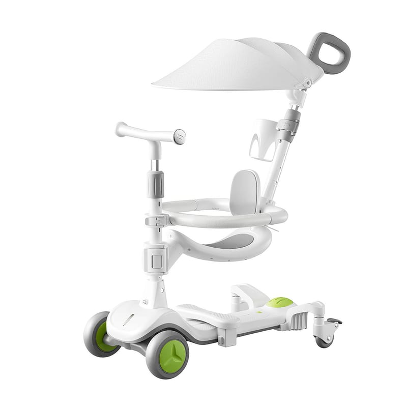 Lucky Baby Beunty 502587A 6 In 1 Toddler Ride-On Scooter with Canopy (3 Colour Option)
