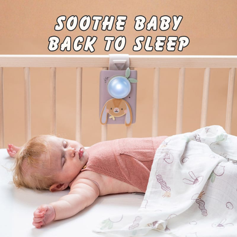 Taf Toys Bunny Soother & Swaddle Set – Baby Sleep Soother & Bamboo Swaddle | 0 months+