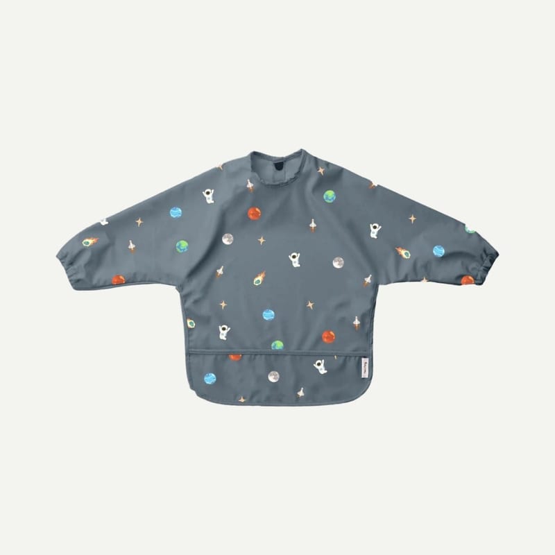 Elly Milley PlayKidz Tablier Wearable Bib & Waterproof - Space Ship
