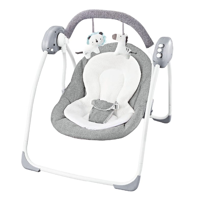 Lucky Baby 511183 Infant To Toddler Portable Swing – Grey