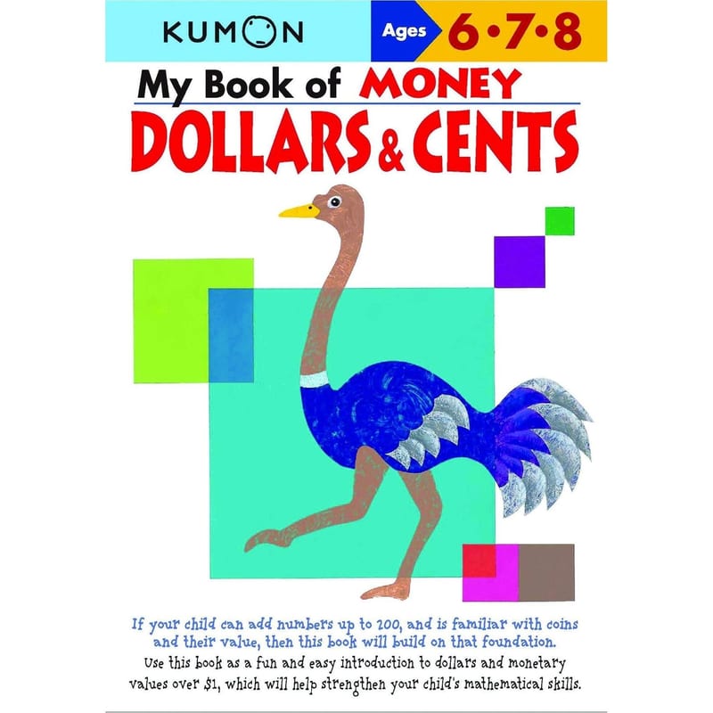 Kumon My Book of Money: Dollars and Cents