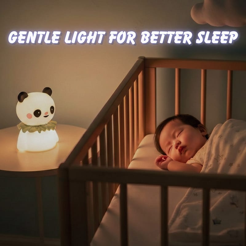Taf Toys Rechargeable Silicone Baby Night Light – Soft Nursery Sleep Lamp for Newborns | 0 months+