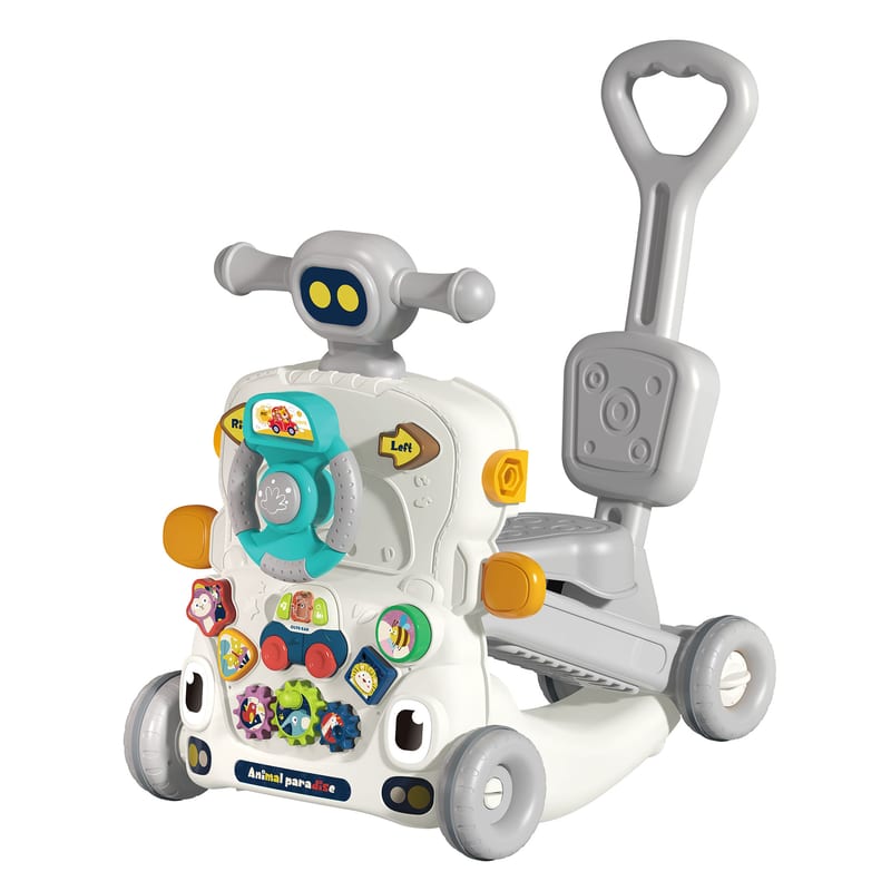 Lucky Baby 511152 6 In 1 Multi Functional Baby Walker/Ride On/Pusher/Rocker/Scooter/Activity Table