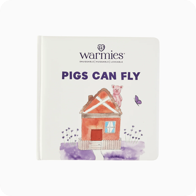 Warmies Board Book Pigs Can Fly