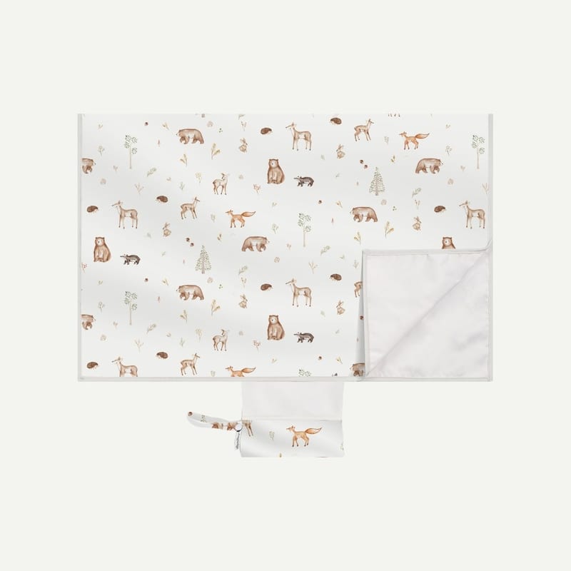 Elly Milley EasyPack Diaper Changing Mat - Forest Friends