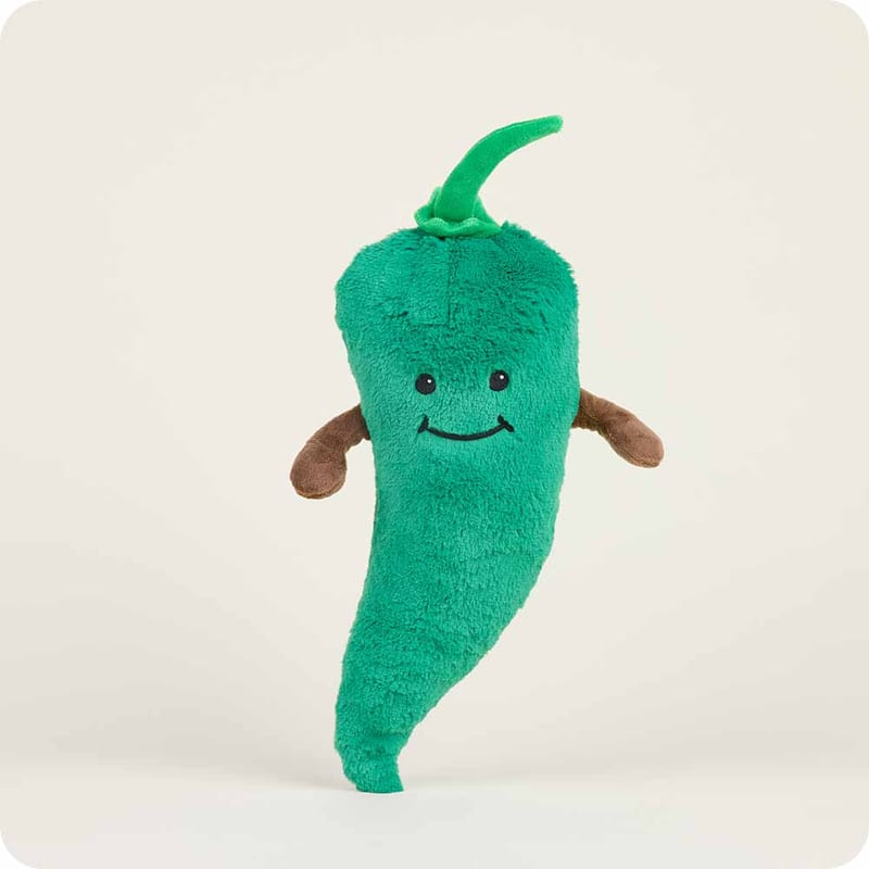 Warmies Soft Toy Green Chilli