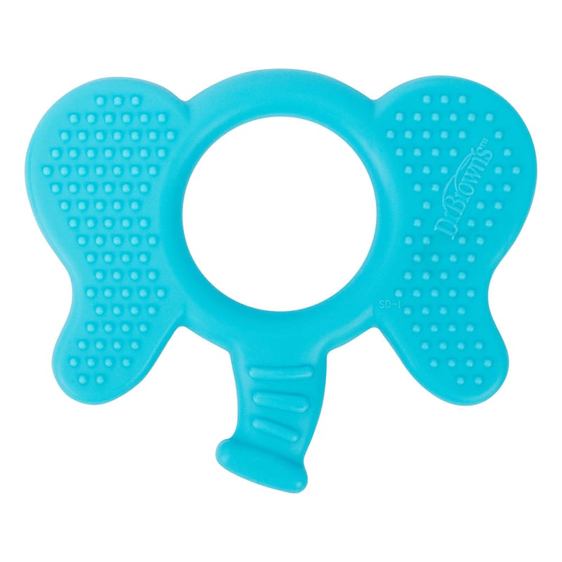 Dr. Brown's Flexees Friends Soft Silicone Elephant Teether