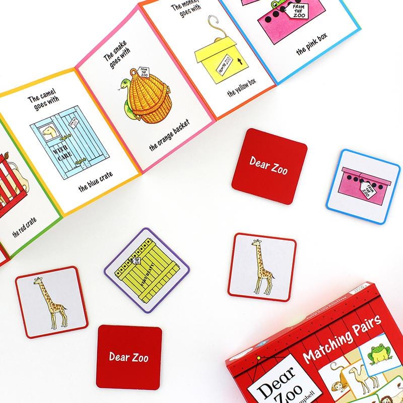 Dear Zoo Matching Pairs Game