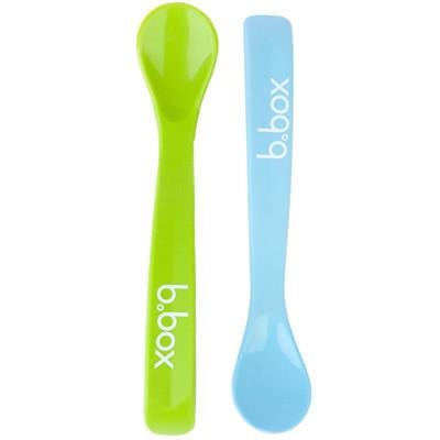B.Box Baby Spoon (Green/Blue Pack)