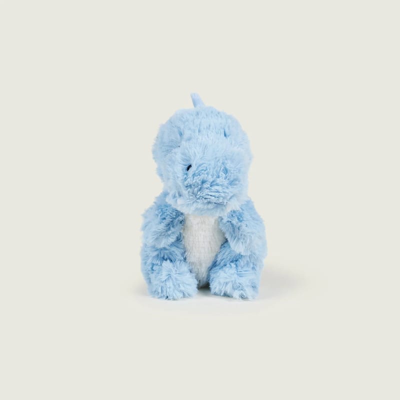 Warmies Soft Toy Junior Blue Baby Dinosaur