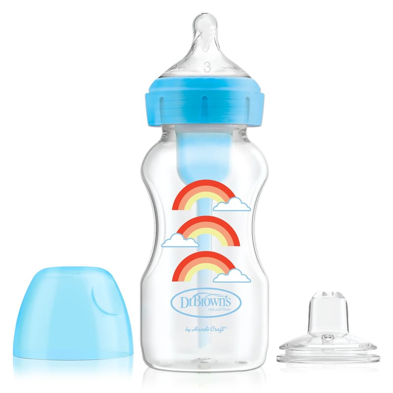 Dr. Brown's Options+ Wide Neck Transition Bottle 270ml Assorted Designs