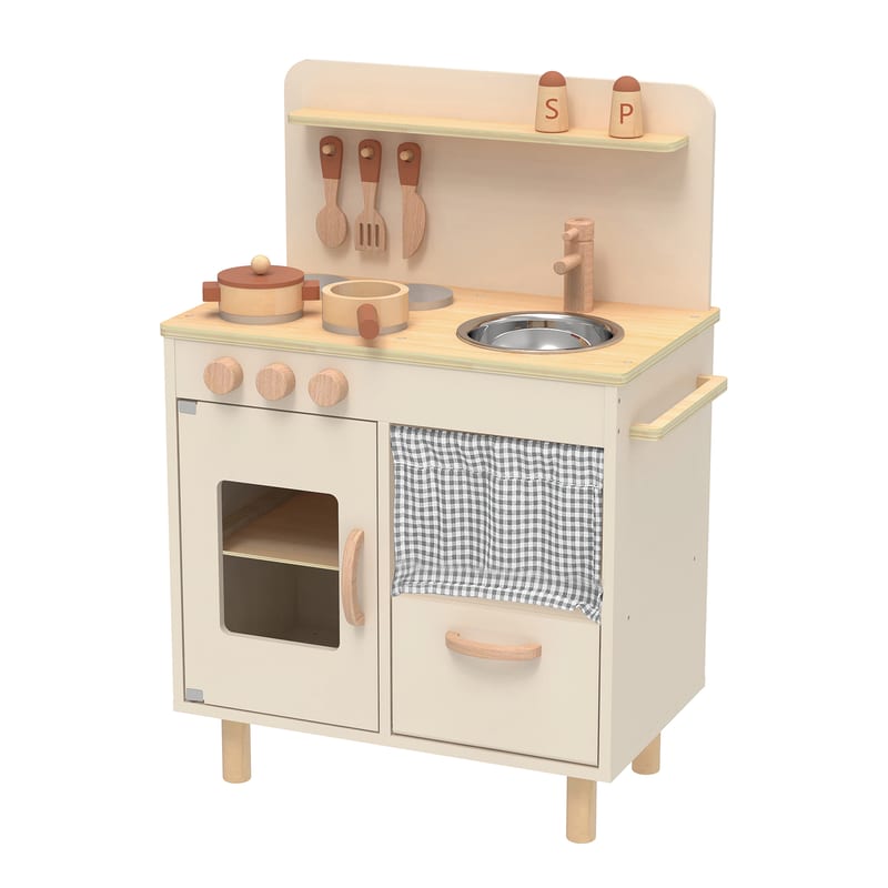 Lucky Baby Tookytoy TJ548 Wooden Kids Toys Chef Kitchen Set