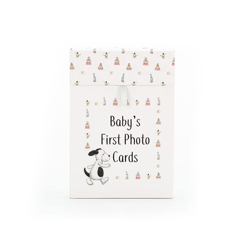 JellyCat Bashful Puppy Milestone Cards