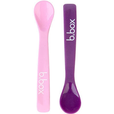 B.Box Baby Spoon (Pink/Purple Pack)