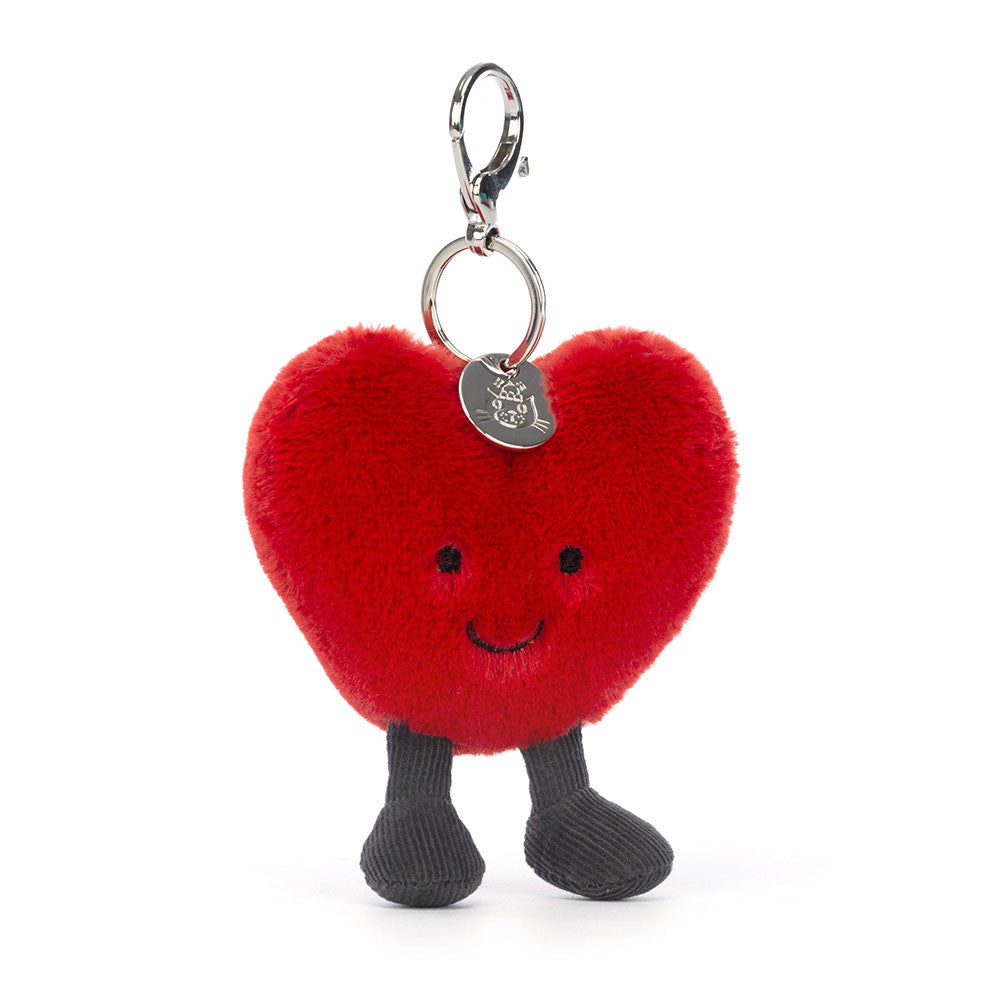 Jellycat Amuseable Heart Bag Charm (AH4BC)