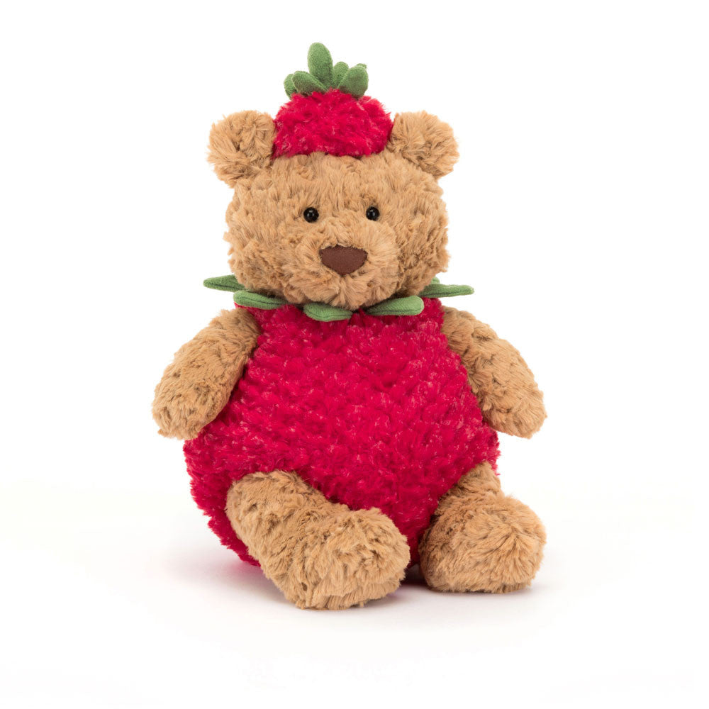 Jellycat Bartholomew Bear Strawberry (BARM2BST)