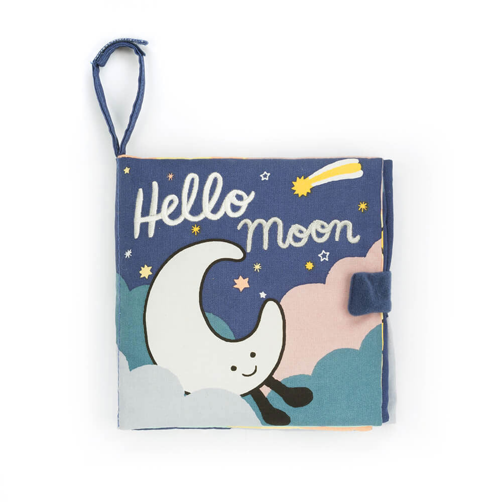 Jellycat Hello Moon Fabric Book (BB444HM)